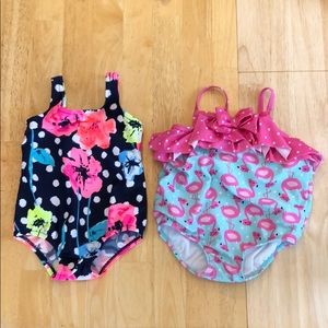 OshKosh B’Gosh and Gymboree Swimsuits, 12 months
